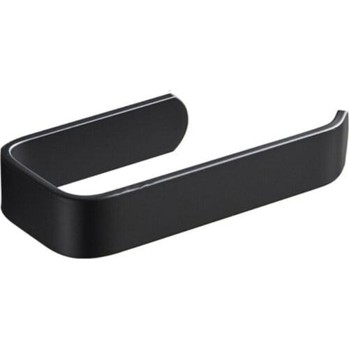 Acrylic Toilet Paper Holder Tissue Rack Wall Mounted Bathroom Kitchen Roll Holder Paper Tissue Rack Hook