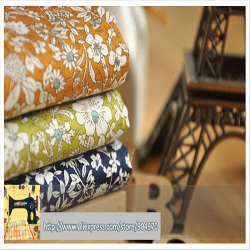 Brilliant Design Cotton Patchwork fabric home Textiles Cotton Poplin fabric for sewing 100% cotton fabric material 50x145cm