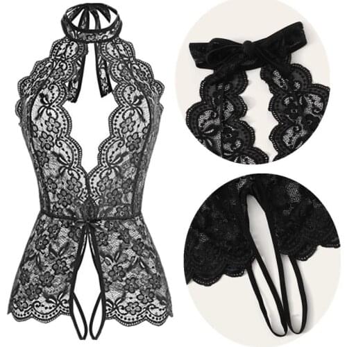 Fishnet Bodysuit Open Crotch Fetish Bodystocking Women Erotic Sex Lingerie Porno Crotchless Body Suit Underwear Costumes Latex