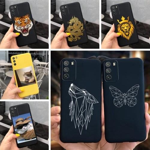 Phone Case For Xiaomi Mi 10T Lite Cover on Xiomi Mi 10T Pro 5G Poco M3 M2 Pro Redmi Note9 9 Pro Max 9C Matte Soft Tpu Back Cover