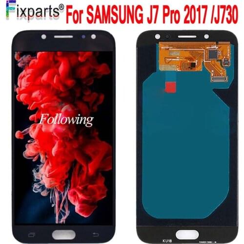 For SAMSUNG GALAXY J730 LCD J7 Pro 2017 Display J730F SM-J730F Touch Screen Digitizer Assembly Replacement For SAMSUNG J730 LCD