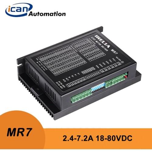 ICAN 2.4-7.2A 18-80VDC 18-60VAC Stepper Motor Driver For Motor