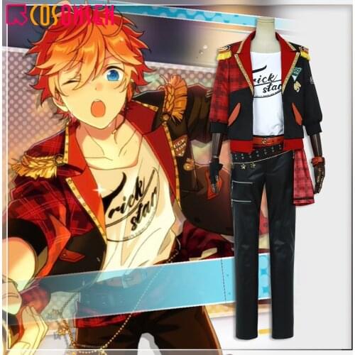 Ensemble Stars Akehoshi Subaru Cosplay Revival Scout Trickstar Costume Adult Halloween Carnival Suit Custom Made COSPLAYONSEN