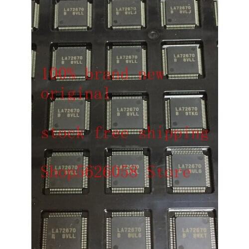 LA72670B LA72670 QFP 100% new original 2PCS/LOT STOCK