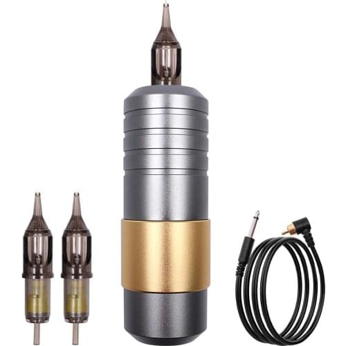 New Arrival Tattoo Machine Pen Rotary Tattoo Gun Equipment For Semi Permanent Makeup Eyebrow Microblading With Tattoo Needle
