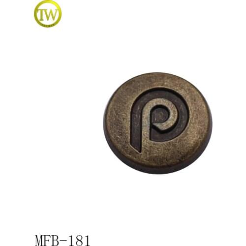 MFB181 Factory wholesale custom logo metal jeans buttons and rivets