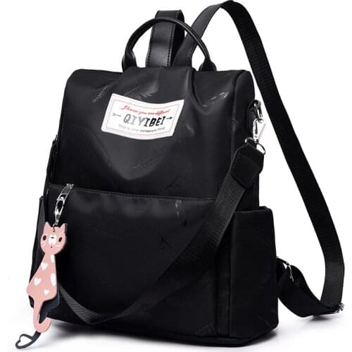 Fashion Backpack Women Shoulder Bag Large Capacity Women Backpack School Bag for Teenage Girls Light Ladies Travel Backpack