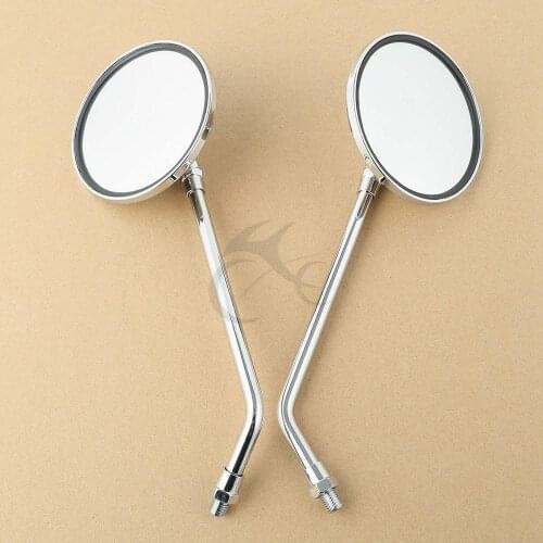 Motorcycle 10mm Back Rear View Mirrors For HONDA CB1000 CB500 CB650 CB750 CB900