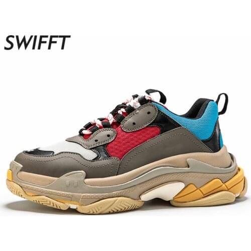 2021 New Men Increase Sneakers Mesh Breathable Running Shoes For Men Winter Paris Fashion Brand Designer Walking Zapatillas