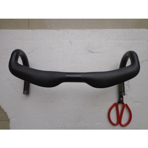 New VukaSprint V2 Road bike matt 3K full carbon fibre handlebar carbon bicycle handlebar 31.8*400/420/440mm parts Free Shipping