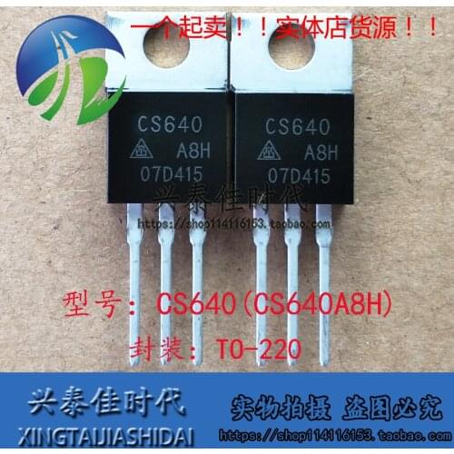 Original new 5pcs/ CS640 CS640A8H 18A/200V TO-220