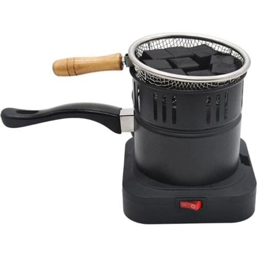 Portable Electric Single Burner Stove with Iron Spoon Mini Hotplate Furnace Home P9YD