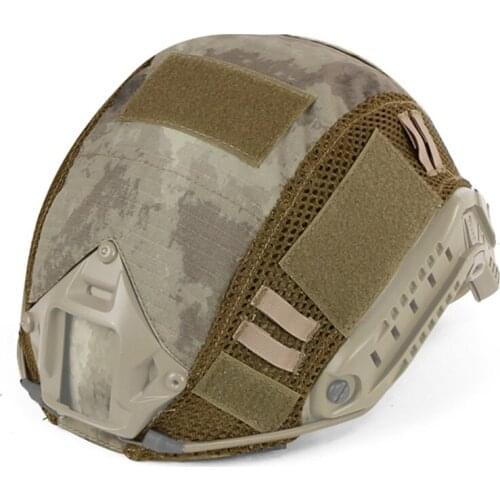Tactical Military Helmet Camouflage Cover Airsoft Paintball Shooting Helmet Accessory for Helmet(No Helmet)