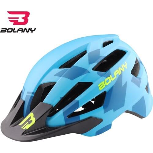 BOLANY Bike Helmet Integrally-Molded Cycling Hat MTB Bike 280g Safe Breathable Road Bicycle Accessories Sports Men Women