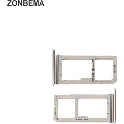 ZONBEMA 5pcs/lot NEW SIM Card Tray Holder Slot Container Adapter For Samsung Galaxy S7 Edge G935 G935F