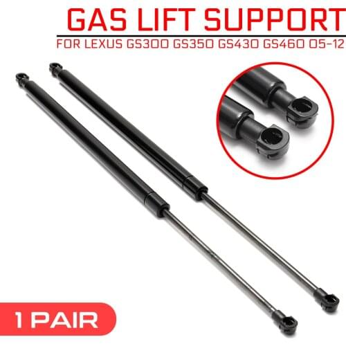 1Pair Car Front Hood Lift Support For Lexus GS300 GS350 GS430 GS460 2005-2012 Shock Strut Arm Replace Car Accessories
