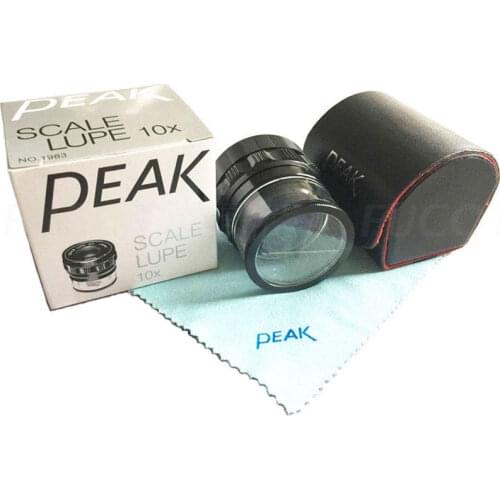 1983-10X Japan PEAK SCALE LUPE 10X Magnifier glasses