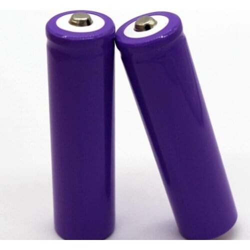 2019 ICR 18650 battery Garden Solar Light LED flashlight torch 1200mAh 3.7V Li-ion Rechargeable Battery