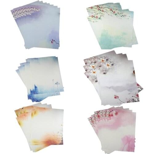 48PCS Writing Stationery Paper , Letter Writing Paper Letter Sets