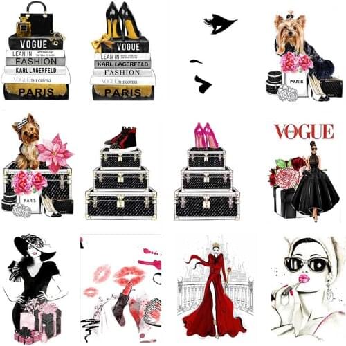 5D DIY diamond painting Woman Flower Book Vogue Cross Stitch Diamond Embroidery Flower Mosaic Diamond Home Decoration