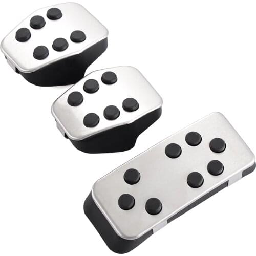 Car-styling,Stainless steel Car Pedal Pads Cover MT For Ford Focus 2 Focus 3 Focus 4 MK2 MK3 MK4 RS ST 2005-2017,Car accessories