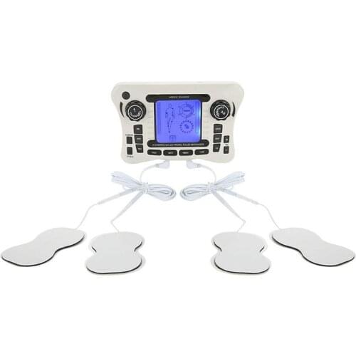 Dual Channel Output Tens Relaxation Muscle Electronic Electric Nerve Muscle Stimulator Digital Physiotherapy Massage Machine