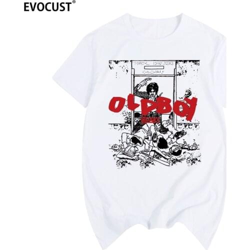 OLDBOY South Korean Movie T-shirt Cotton Men T shirt New Women Summer