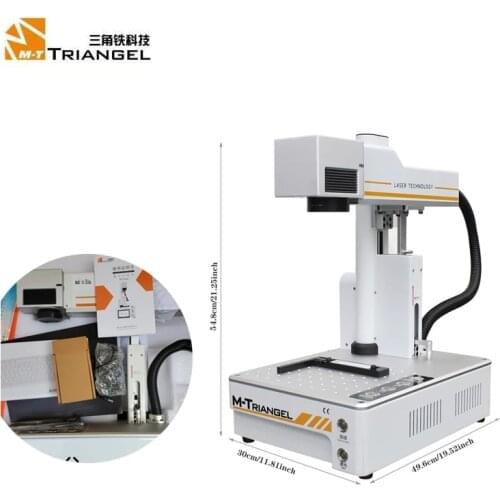M-Triangel Laser Separating Machine Fiber Laser LCD Repair Machine For IPhone12 11 XS Max 8 8+ Back Glass Remover Frame Cutting