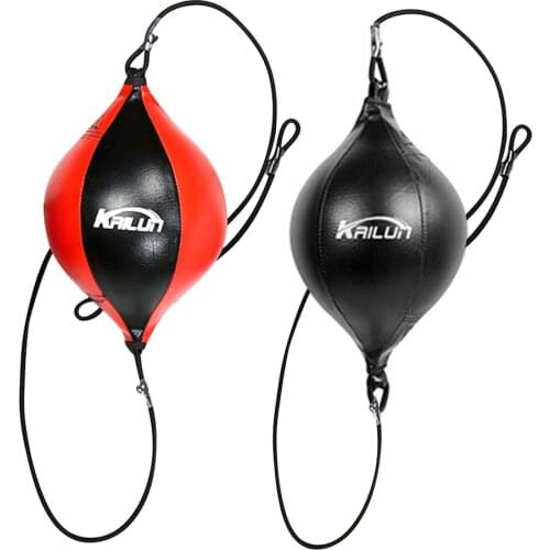 Quality Design Pu Leather Punching Ball Pear Boxing Bag Reflex Speed Balls Fitness Training Double End Boxing Speed Ball