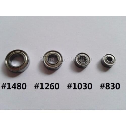 4pcs/set Dental Lab Handpieces Bearings Spare Parts Components for Car SDE-H102S, SDE-L102 Saeyang Marathon