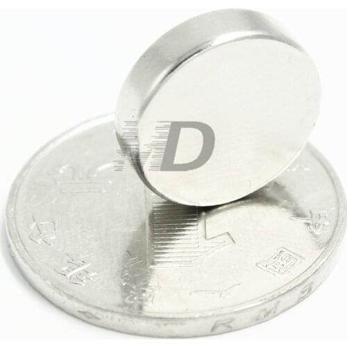 100pcs Neodymium N35 Dia 15mm X 4mm Strong Magnets Tiny Disc NdFeB Rare Earth For Crafts Models Fridge Sticking magnet 15x4mm