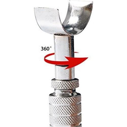 Stainless Handmade Adjustable Swivel Leather Tools Rotating Carving Knife With Blade