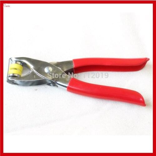 New 9.5mm 5 Prong Snap Button Eyelet Punch Pliers Clothes Leather Hand Belt Holes Punch Press Snap Plier
