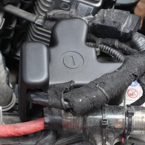 ABS Flame Retardance Battery Negative Protective/Dustproof Cap/Cover For HONDA FIT GK5/ JAZZ 3RD Gen 2014-2019 Car Accessories