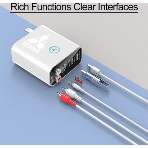 Portable K16 Bluetooth Adapter Bluetooth Receiver Transmitter 2 in 1 3.5mm RCA APTX LL Low Latency to Wireless AUX AUDIO 5.0