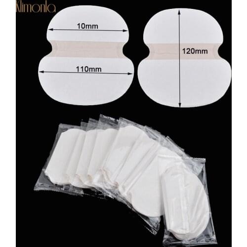 200pcs/300pcs/400pcs Disposable Big Underarm Sweat Pads Professional Absorbing Deodorant Antiperspirant For Clothing