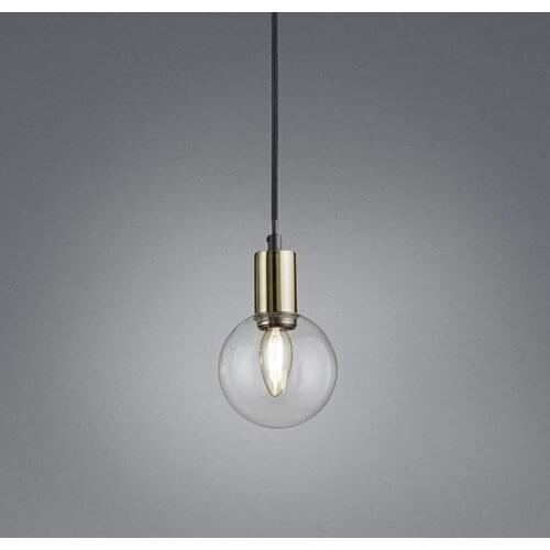 Nordic Simple Single Head Pendant Lights Creative Decorative Glass Lamps For Aisle Restaurant Stairs Bedside Lighting Fixctures