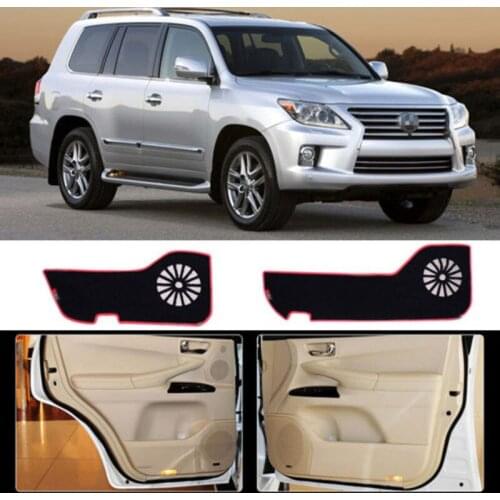 Brand New 1 Set Inside Door Anti Scratch Protection Cover Protective Pad For Lexus LX570 2007-13