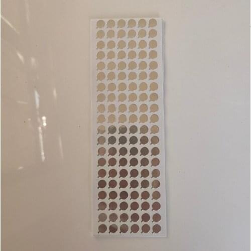 1000Pcs 11mm Diameter Aluminium foil sealing stickers for Cosmetic Tube Jars foil film sticker seal bottle Mouth Seals