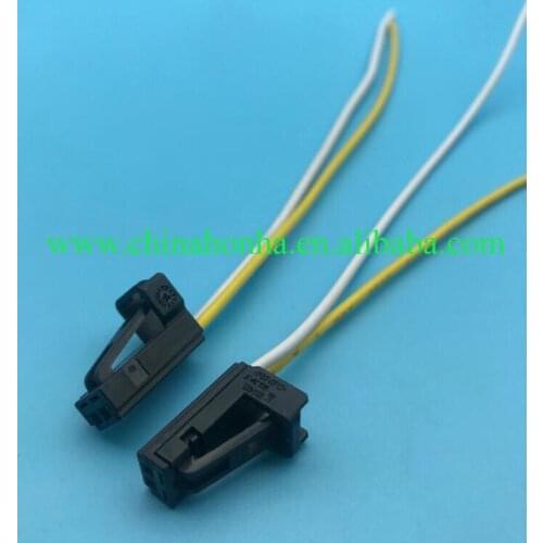 2 pcs 4B0971832 For Beetle Eos Golf Passat For Seat 2 PIN Connector Plug Pigtail HARNESS