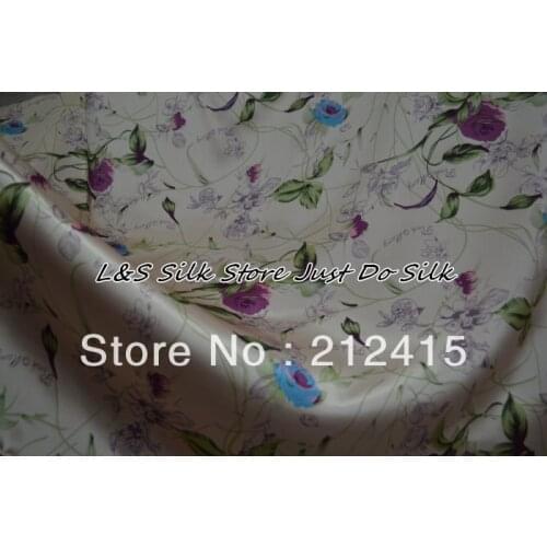 Free shipping 100% mulberry silk fabric new charmuse silk for bedding dress scarf pillowcase #LS0776
