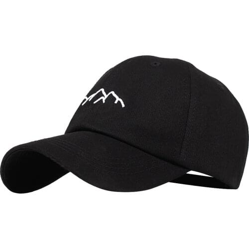 New Summer mens women baseball cap hip-hop caps Mountain range embroidery dad hats cotton sun hat snapback hats gorras