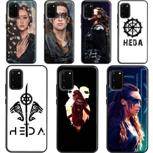 Heda Lexa The 100 TV Phone Case For Samsung Galaxy S21 Ultra S20 FE S10E S8 S9 S10 Plus Cover For Note 10 9 20