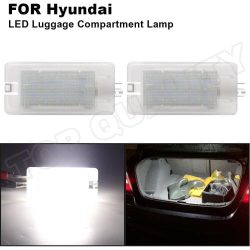 For Kia Ceed Rio Amanti Sportage Optima Forte Hyundai Accent Sonata Elantra Azera LED Luggage Compartment Trunk Light Glove box