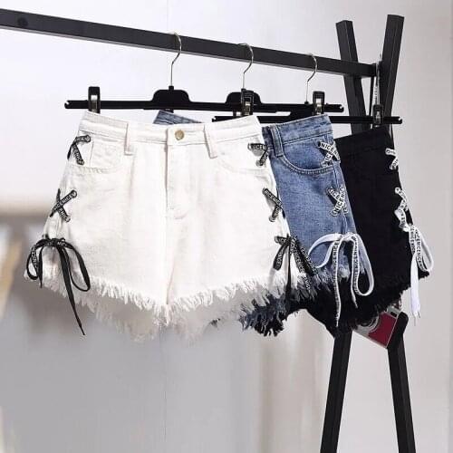 Elvvqp Womens Short Jeans