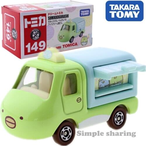 TOMY TAKARA Tomica Dream No.149 Sumikko Gurashi Penguin Ice Cream Shop Diecast Toy Car