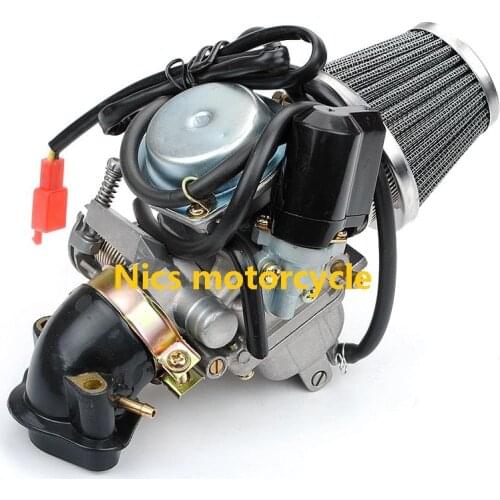 GY6 125-150cc GX150 Carburetor & Air Filter Intake pipe for Go Kart ATV Moped motorcycle