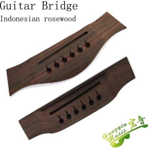 Acoustic Guitar Bridge High Quality Replacement Parts Wood Guitar Accessories 153*36*9mmIndonesian Rosewood