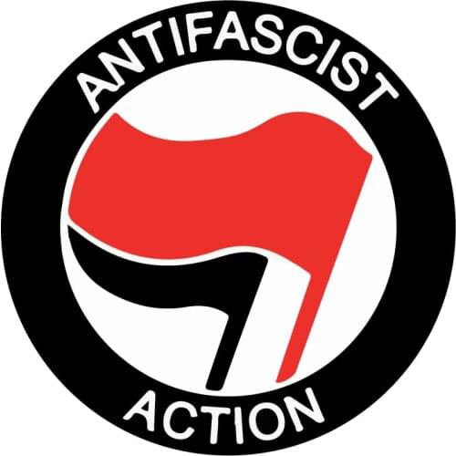 Decal Sticker Suitable for Antifa Antifascist Decal Sticker Pegatina Laptop Car Antifaschistische Aktion