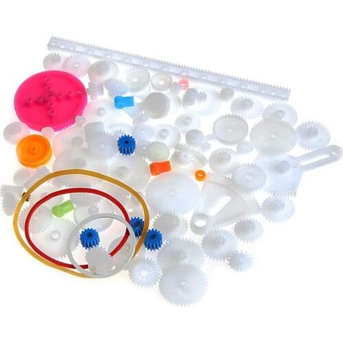 Common 85 Kinds Plastic Gear Rack Pulley Belt Worm Gear Single Double Gear Teeth